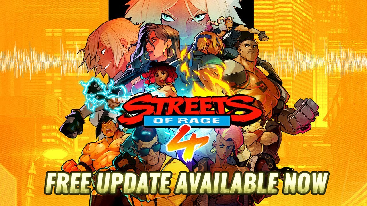 Streets of Rage 4 Update 1.08
